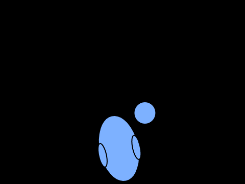 A Simple Animation-[The Flying Cyan Fútbol]
