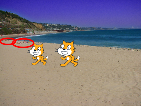 Pick up the trash on the beach animation! (Part 1)