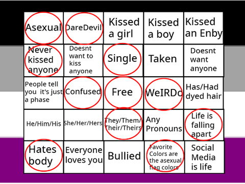 Asexual Bingo! remix