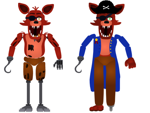 Making Animatronics look new-ish (Part 1 Foxy)