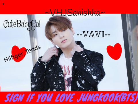 ❤❤Sign if you are a Kookie fan! (BTS Jungkook)❤❤