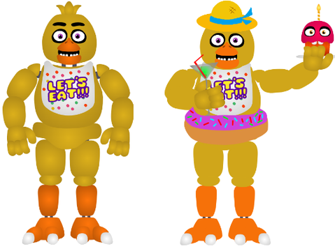 Making Animatronics look new-ish (Part 3 Chica)