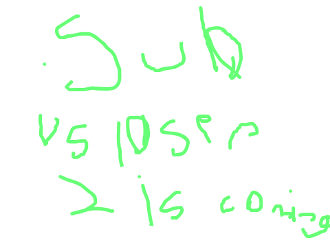 sub vs laser 2 is coming