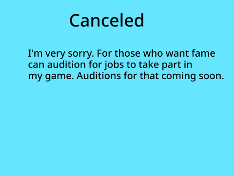 Podcast Auditions! CANCELED
