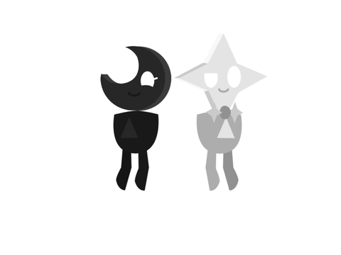 Yinny and Yang (my TPC ocs)