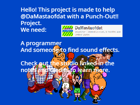 Help us with a project!
