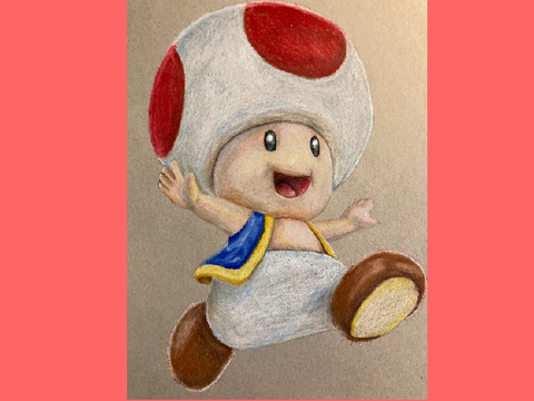 Toad Drawing 