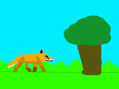 DRAW A FOX CONTEST ENTRY