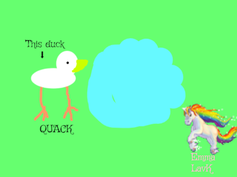 Its a duck