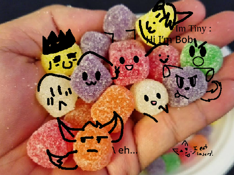 Add Yourself as a Cute Gumdrop ∩﹏∩ Remix