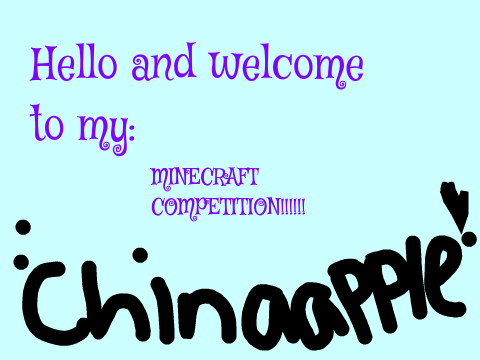 Minecraft Competition Entry By MonkeyDolphin