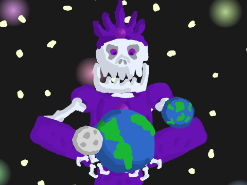 Galaxi (Corruption AU) | Scribble Art