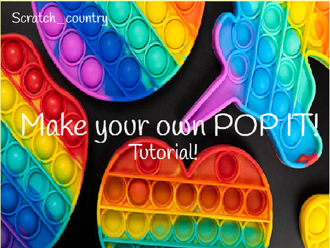 Make your own POP IT! Tutorial