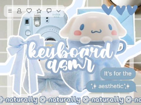 ✩ keyboard asmr