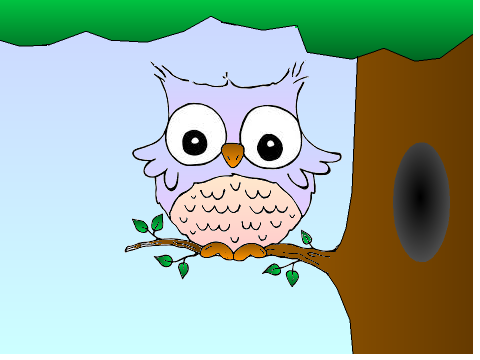 owl coloring contest! remix