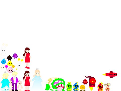ARCHIVES: Rosalina Galaxy Sprites