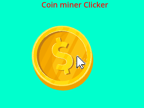 Coin miner clicker