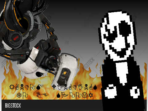 GLADOS IS GASTER????? #theories #glados #gaster