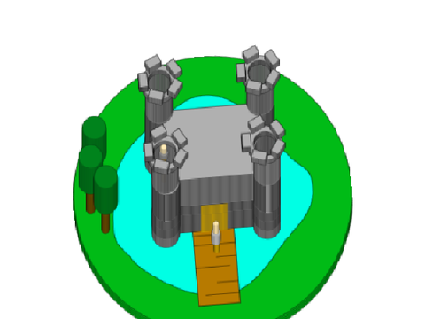 3d castle