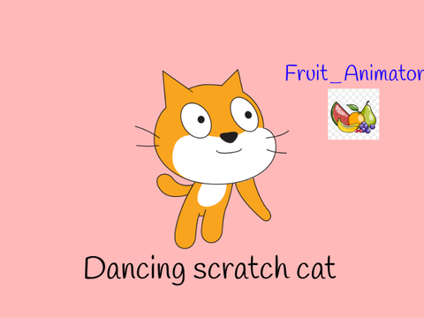 Dancing scratch cat [Flashing Linghts]