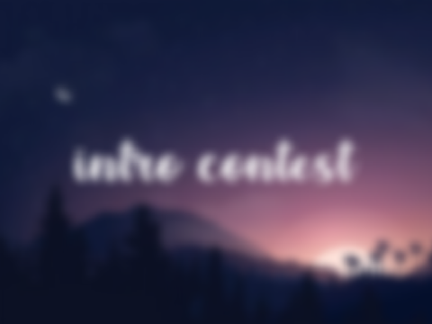 [CLOSED] Intro Contest