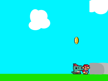 Super mario but it just goes on.... forever