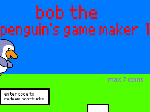 bob the penguin's game maker  1