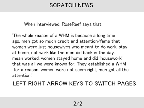 Scratch News | Woman's History Month