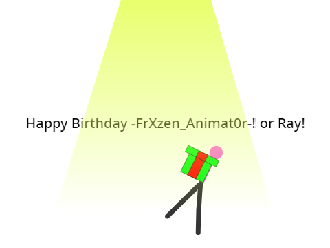 Happy Brithday -FrXzen_Animat0r-