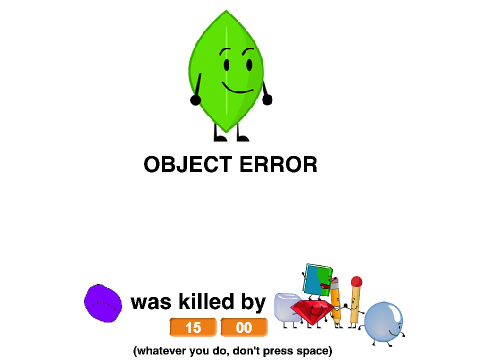 Object Error