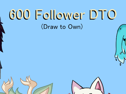 { 600 Follower DTO } [OPEN FOREVER]
