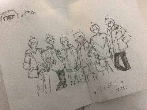 久しぶりに絵描いたら､､､