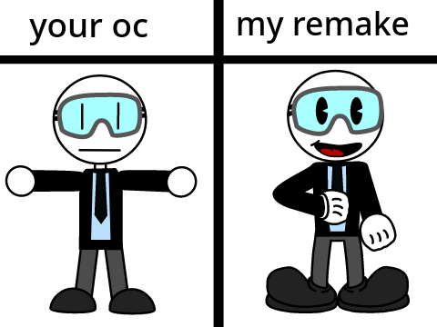 (closed sorry) Remix and i'll make your oc an old fashioned/cuphead character