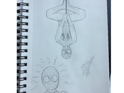 spider-man sketches
