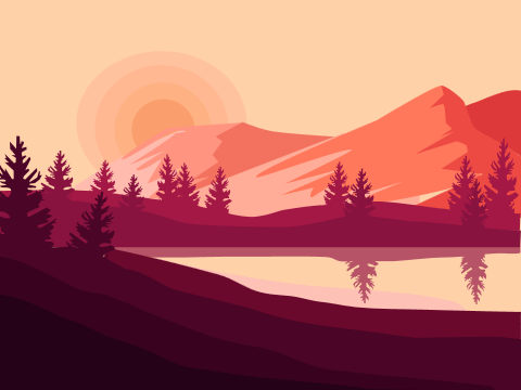 Sunset Forest