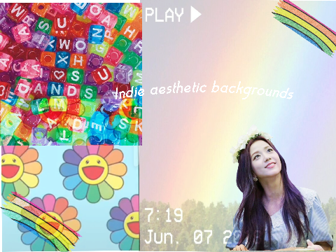 Indie aesthetic backgrounds <3