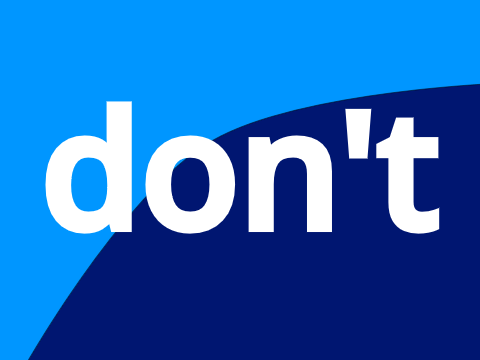 don't