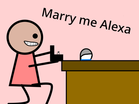 Marry Me Alexa # animations #trending