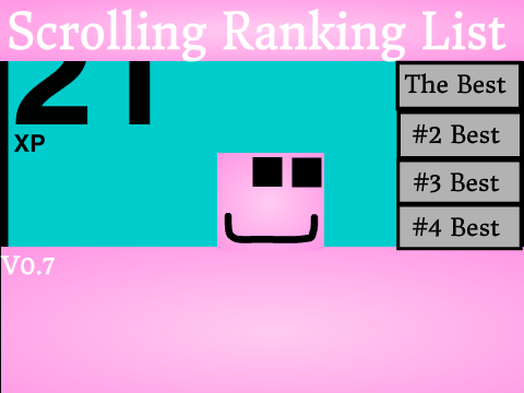 SCROLLING RANKING LIST V0.7