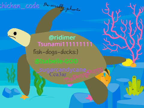 Sign if your against hunting turtles remix!!