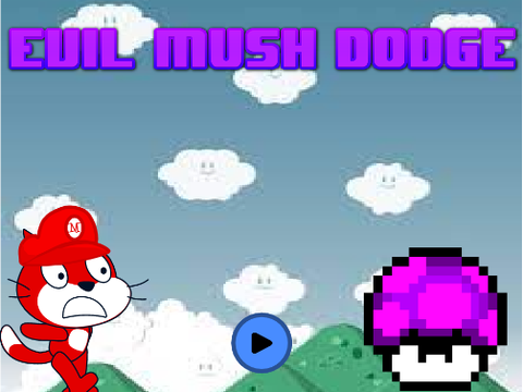Evil Mush Dodge V1 #Games #CarioCats #Mario #Art