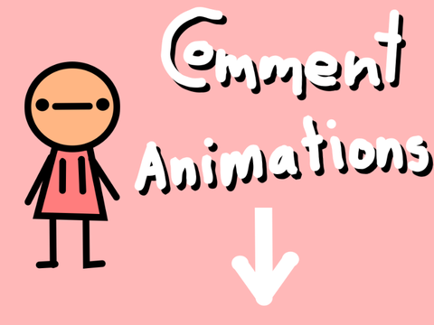 Comment animations 