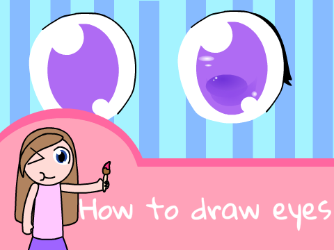 How to draw eyes! (in vector)