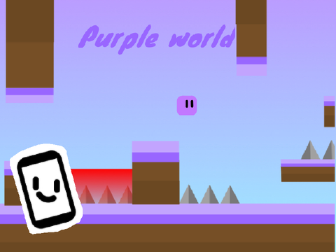 Purple world a Platformer ( Mobile friendly )
