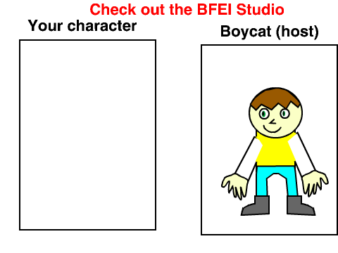 BFEI- reccomend a character