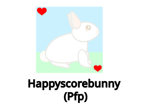 PFP For @Happyscorebunny