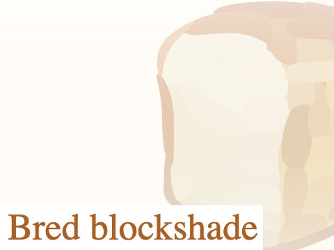 simple bred blockshade because why not