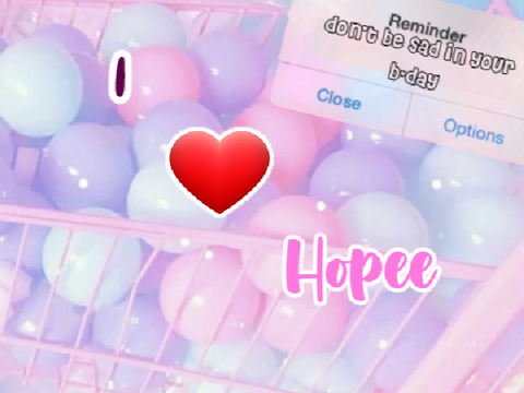 Hopee's gift!