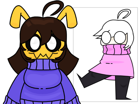 My old OC beats Jay to a bloody pulp