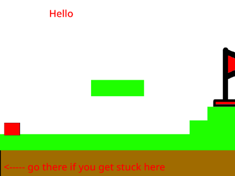 Red cube grav quest pt.1 | A platformer